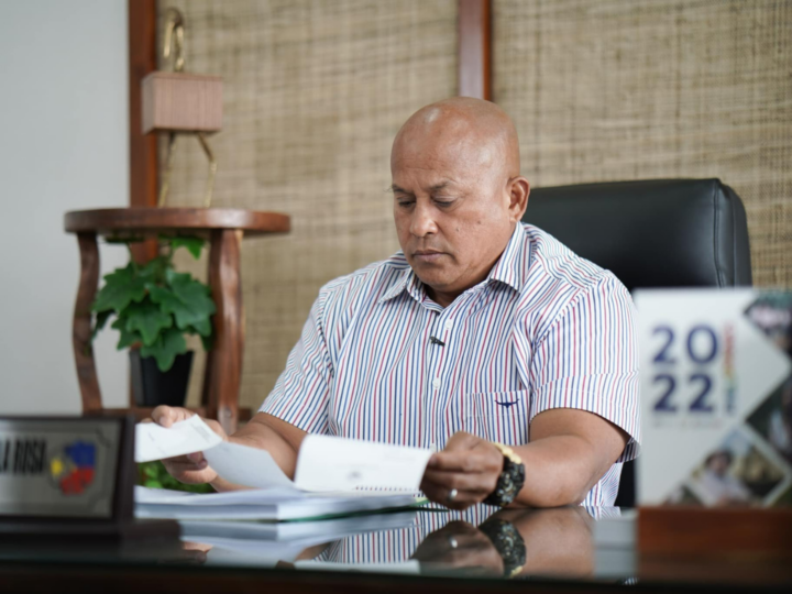 Sen. Dela Rosa nagpakita sa senado