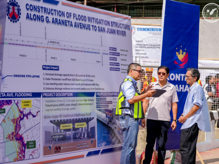 Drainage improvement sa Araneta Ave. sa QC tatapusin ngayong buwan