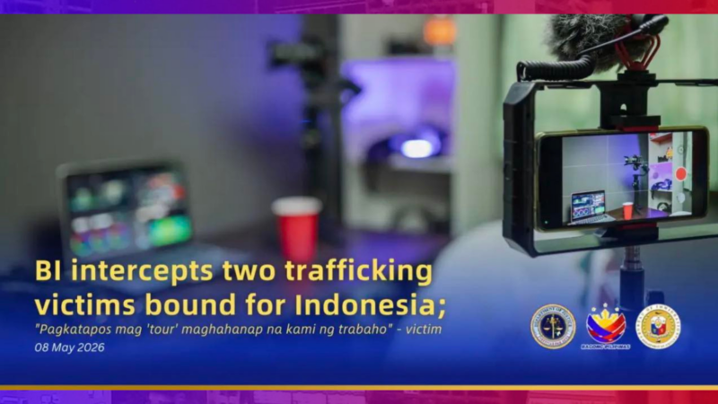 Dalawang dati nang nabiktima ng trafficking tinangka muling umalis ng bansa sa ilegal na paraan