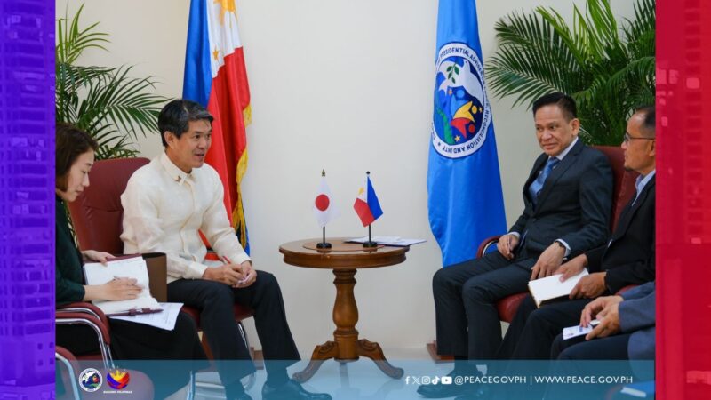 Japan suportado ang Peace Process sa Mindanao