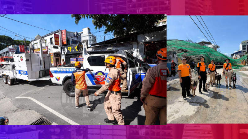 MMDA nagpadala ng team at gamit para tumulong sa search and rescue ops sa Pampanga
