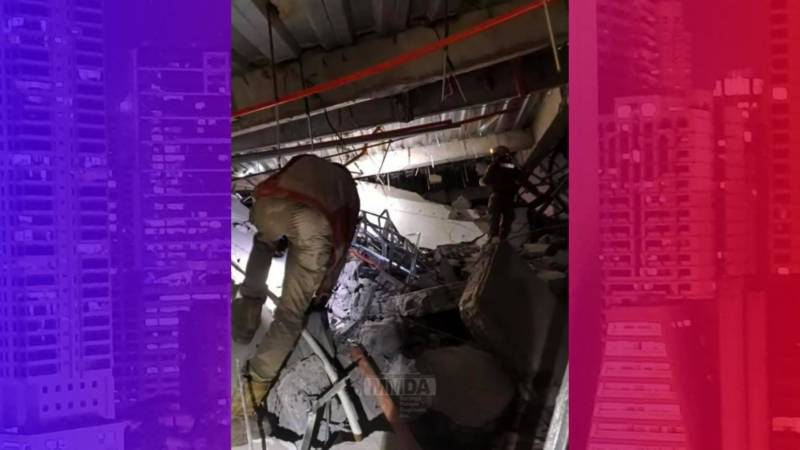MMDA SAR Team itinuloy ang operasyon sa gumuhong 9-storey hotel sa Angeles City, Pampanga