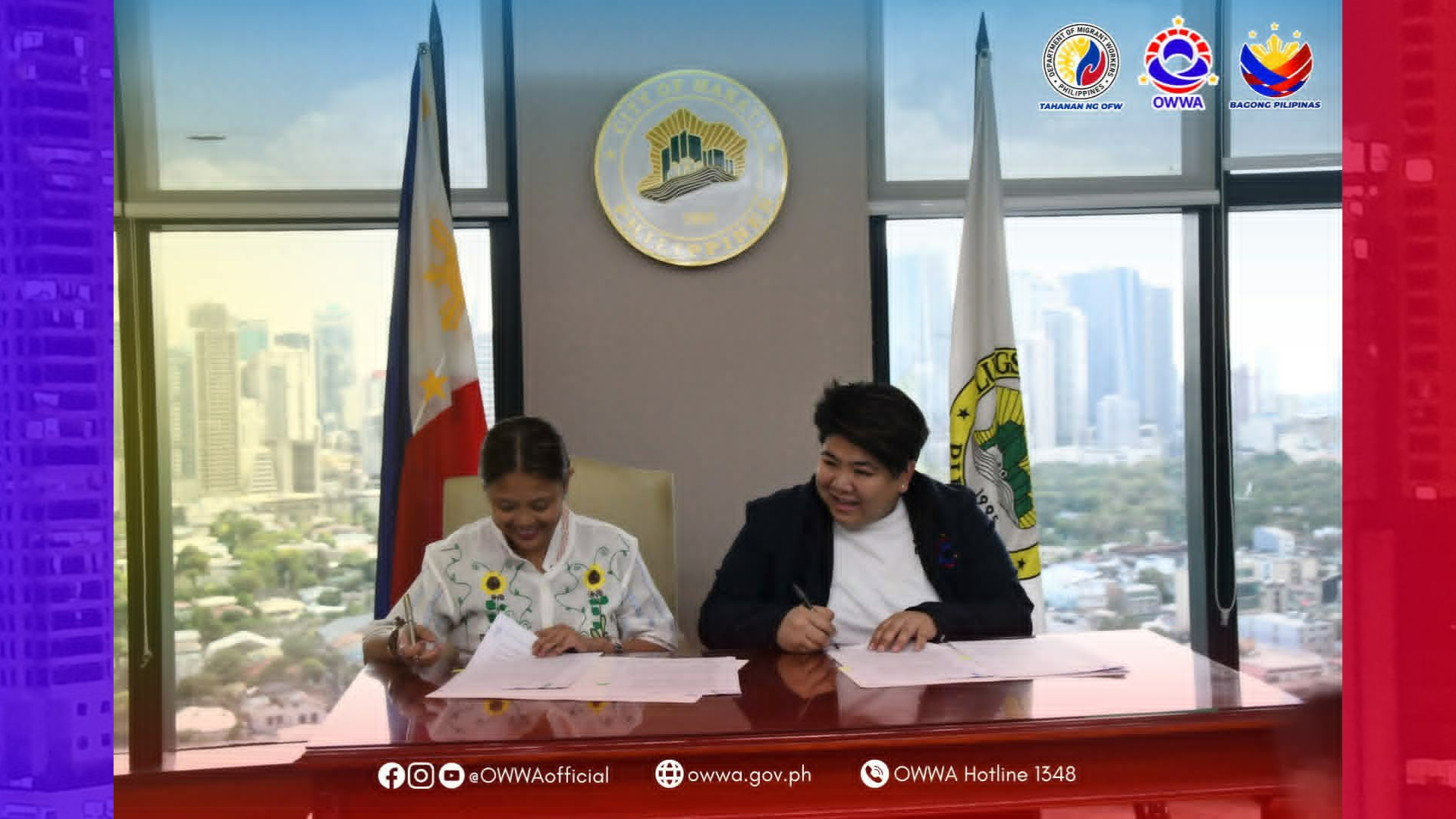 Maigting na ugnayan at koordinasyon sa kapakanan ng OFWs ng Makati City