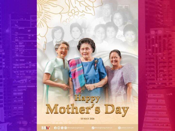 Sen. Imee hindi kasama sa Mother’s Day Greetings ni PBBM