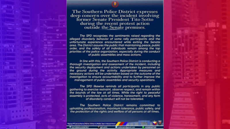 NBI volunteer hinuli sa Shooting incident sa Senado