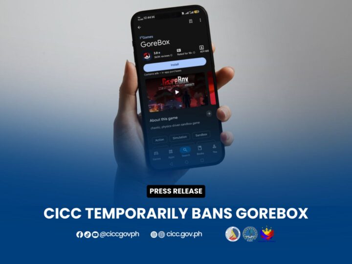 Online gaming app na GoreBox pinatawan ng ban ng CICC kasunod na shooting incident sa Tacloban
