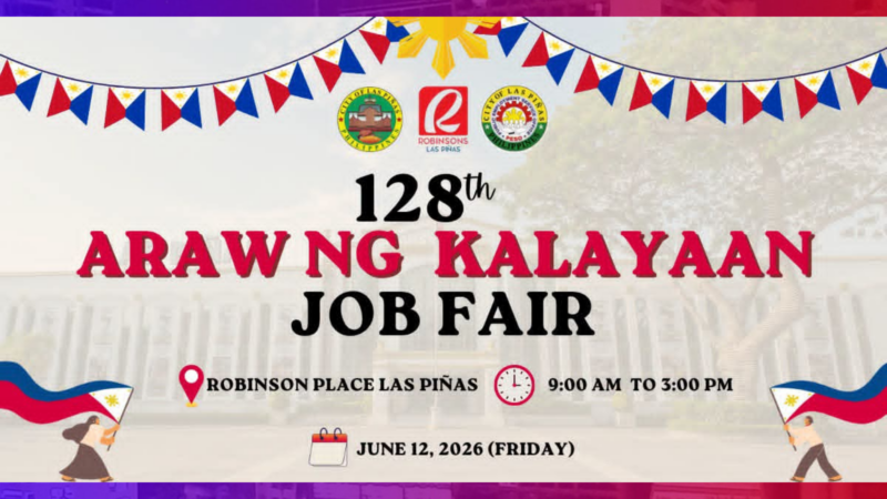 Job Fair sa Araw ng Kalayaan isasagawa ng Las Piñas LGU