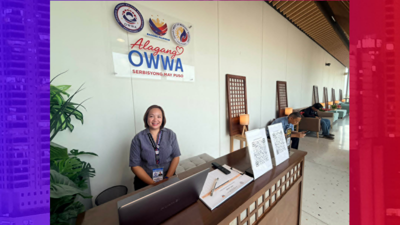 OFW Lounge sa Mactan-Cebu International Airport, binuksan