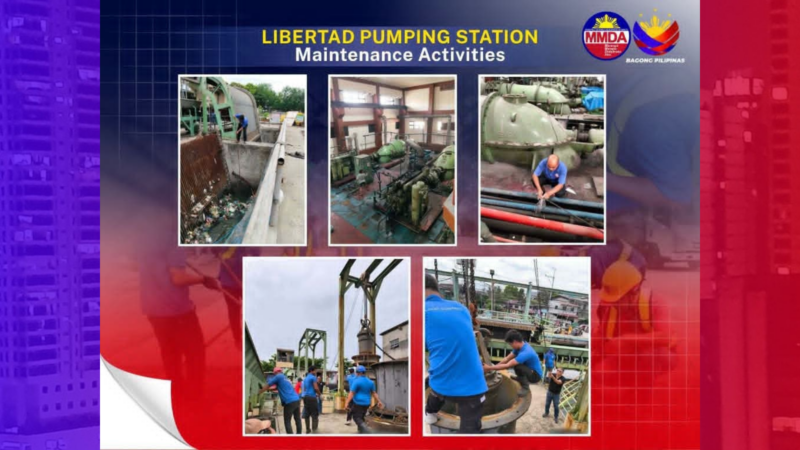 Pumping stations ng MMDA isinasailalim sa regular maintenance