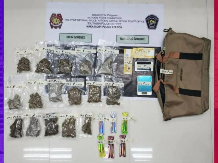 ₱768K halaga ng marijuana nasabat sa Makati