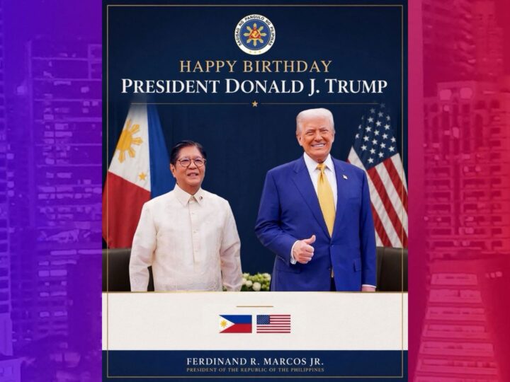 PBBM may birthday wish para kay US Pres. Donald Trump