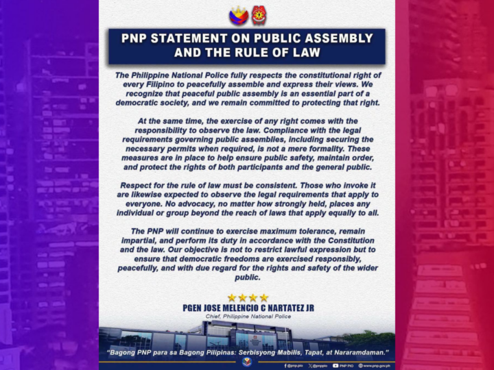 PNP naka-full alert dahil sa pagtitipon ng INC sa EDSA