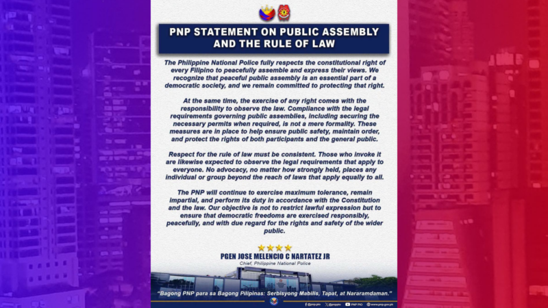 PNP naka-full alert dahil sa pagtitipon ng INC sa EDSA
