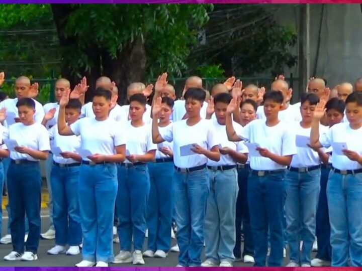 1,000 bagong Corrections officer sumumpa sa tungkulin