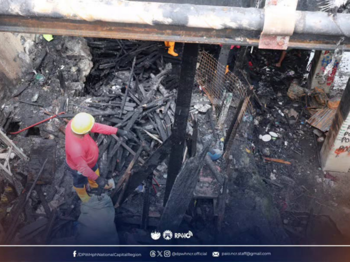 Culiat Bridge sa QC sinuri ng DPWH matapos ang sunog noong Sabado