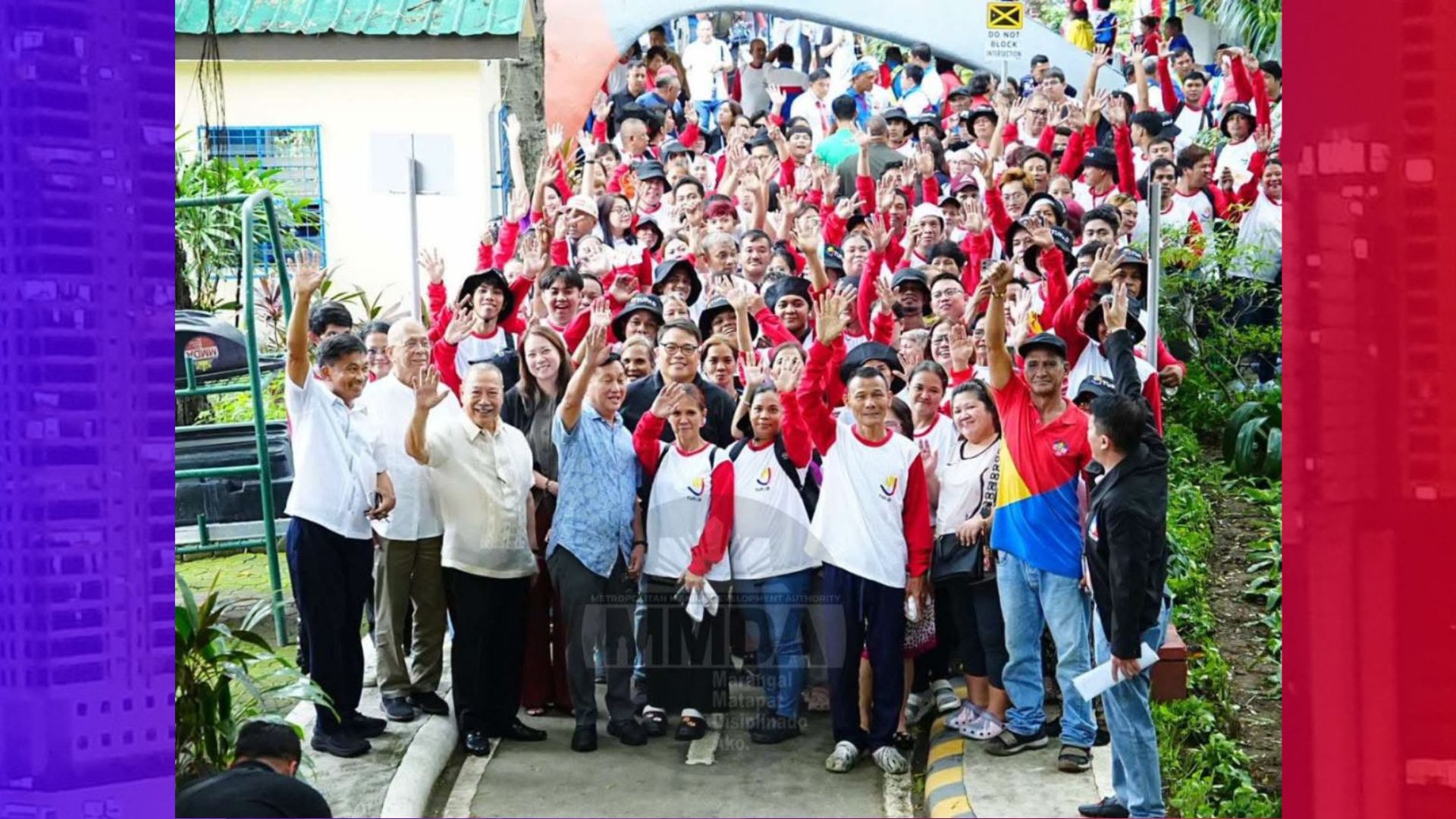 500 TUPAD workers sinimulan na ang clean-up drive sa NCR