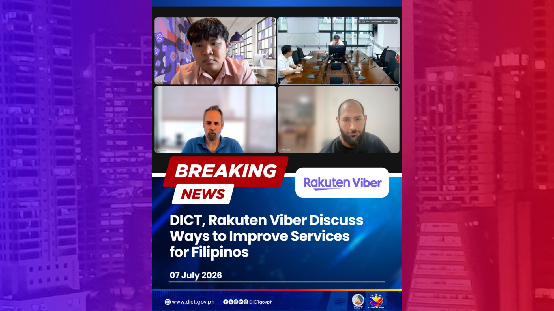DICT, Viber tinalakay ang mas ligtas na serbisyo sa Pinas