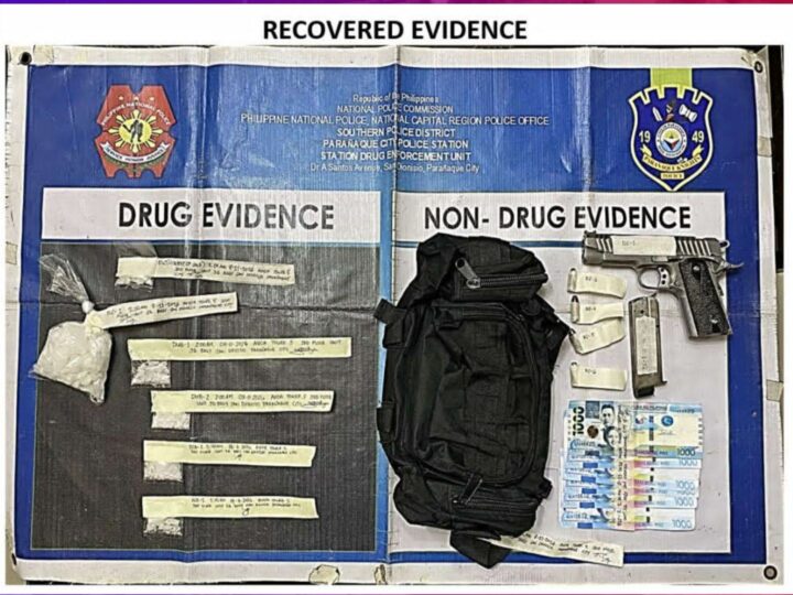 5 drug personalities arestado; P850K na halaga ng shabu at baril nakumpiska sa Parañaque drug bust
