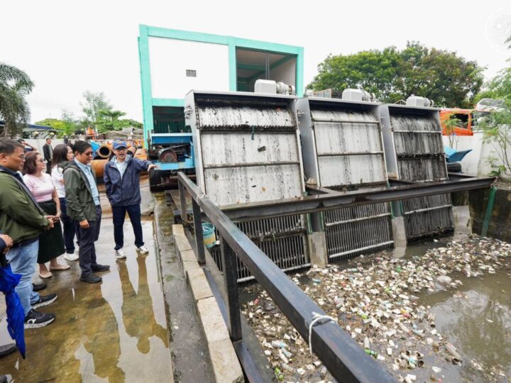 PBBM nag-inspeksyon sa tambak na basura sa Diokno Pumping Station sa Pasay