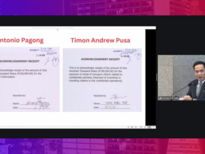Antonio Pagong, Timon Andrew Pusa ilan lamang sa mga bagong pangalan na lumutang na tumanggap umano ng confidential funds mula OVP
