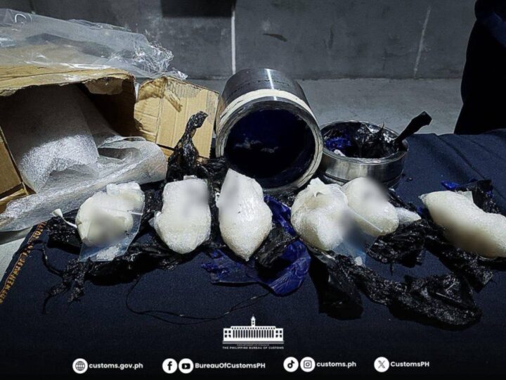 P11.6M na halaga ng shabu galing South Africa nakumpiska sa Clark