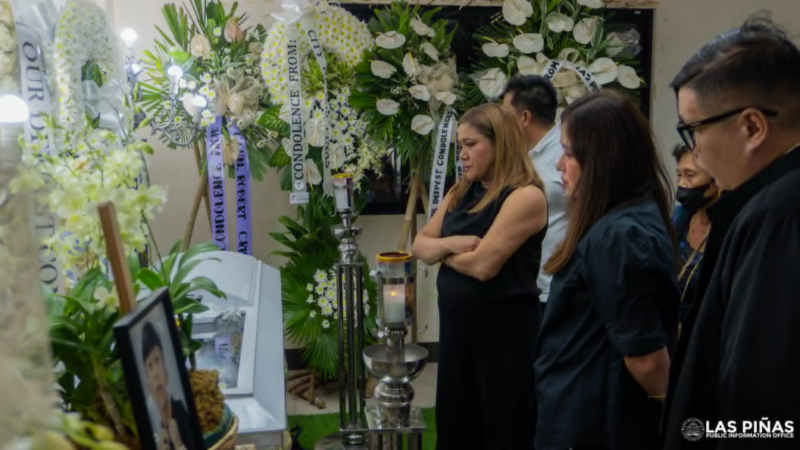 Mayor Aguilar personal nakiramay at tumulong sa naulilang pamilya ng estudyanteng namatay sa insidente sa paaralan sa Las Piñas City