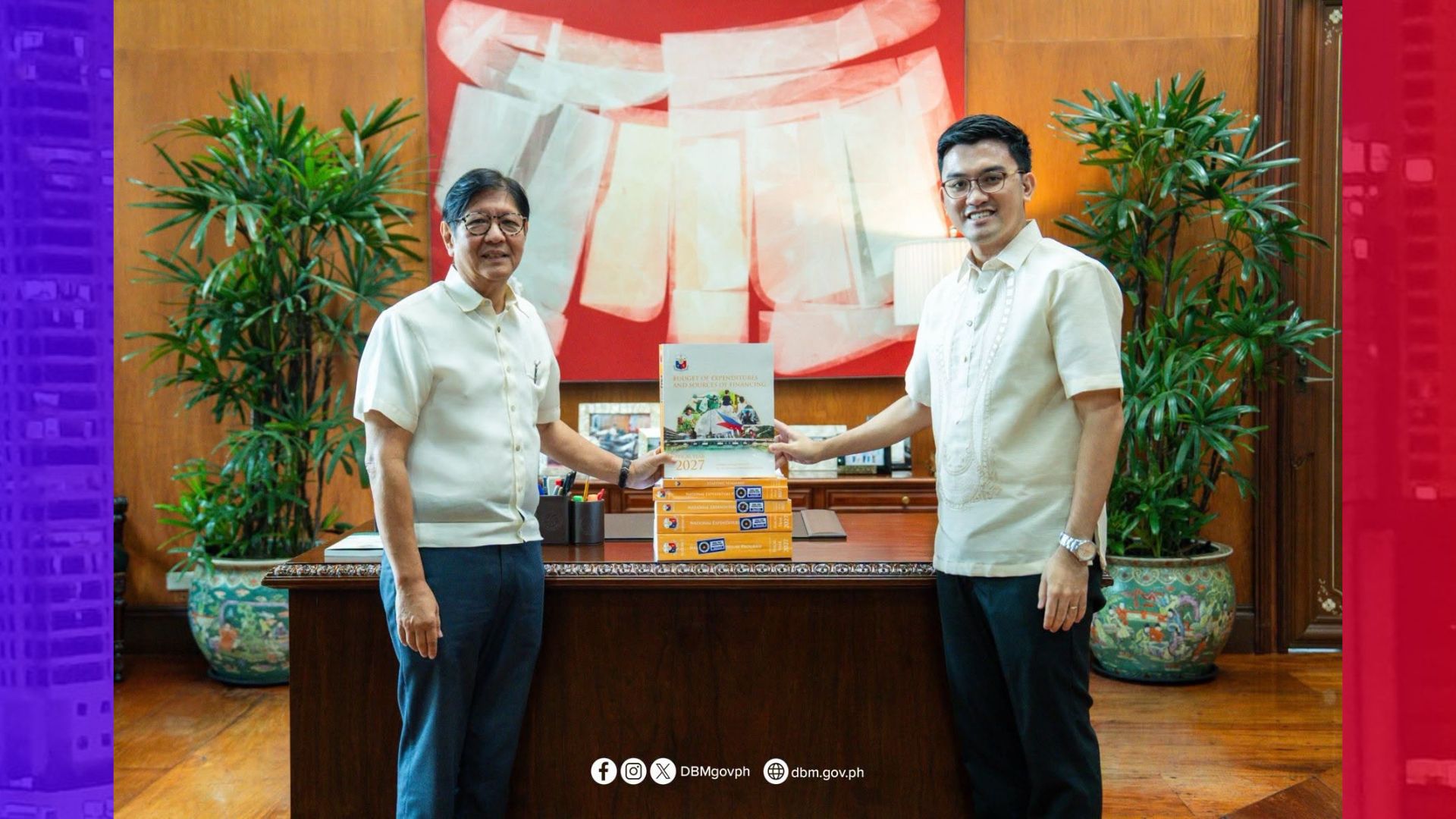 P7.2T 2027 NEP naisumite na ng DBM kay Pang. Marcos