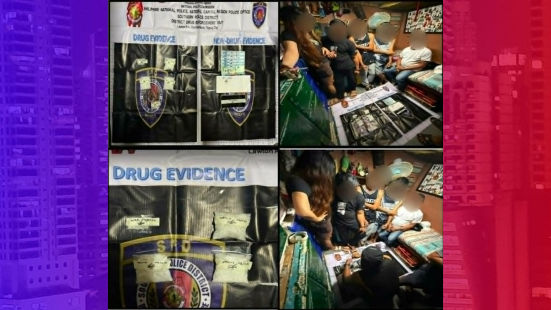 1M drug den nabuwag sa Taguig, 5 high-value suspeks nadakip ng SPD