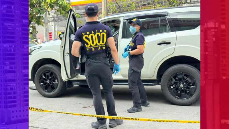 Babae sugatan sa pananambang sa Makati City
