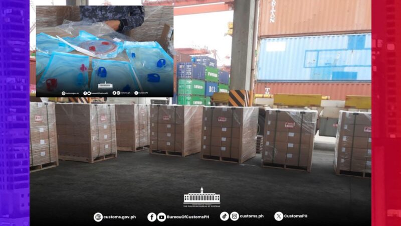Higit P1M na halaga ng misdeclared medical devices nakumpiska ng Customs