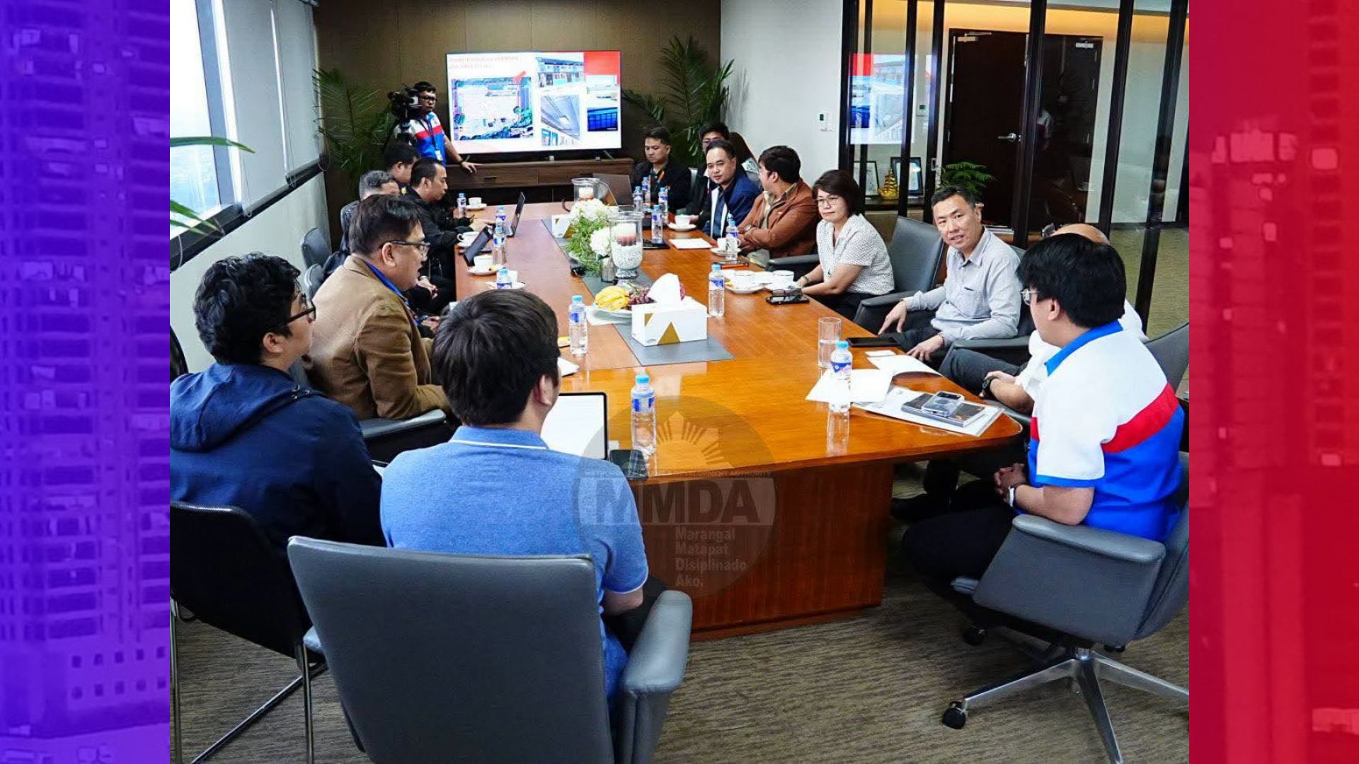 MMDA nakipagpulong sa DOE, Meralco at Mspectrum, Inc. para sa solar energy