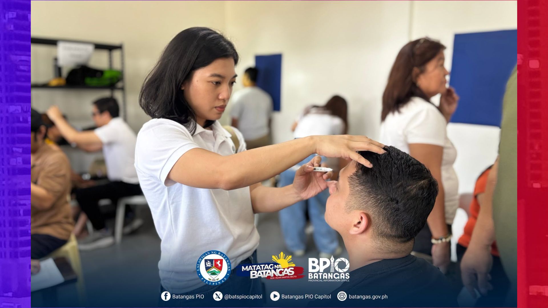 Libreng Rhinoplasty at Blepharoplasty sa Batangas dinagsa ng publiko