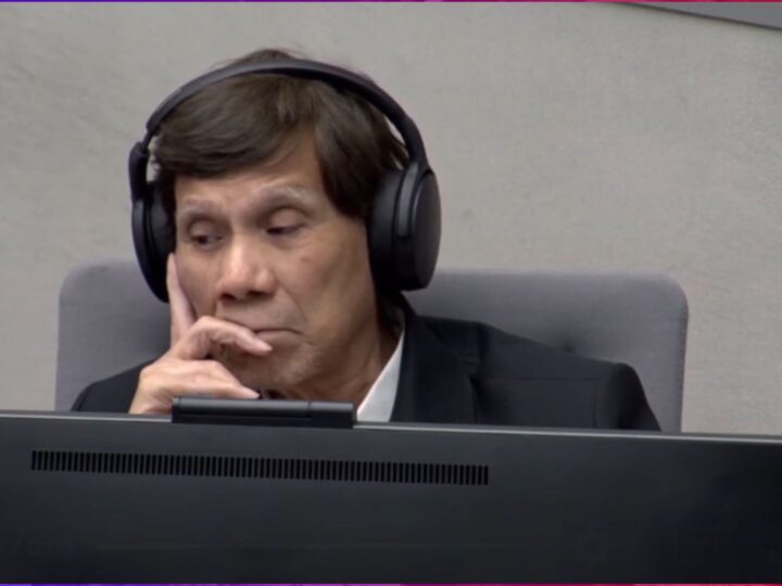 Dating Pangulong Duterte dumalo sa status conference ng kaniyang kaso sa ICC