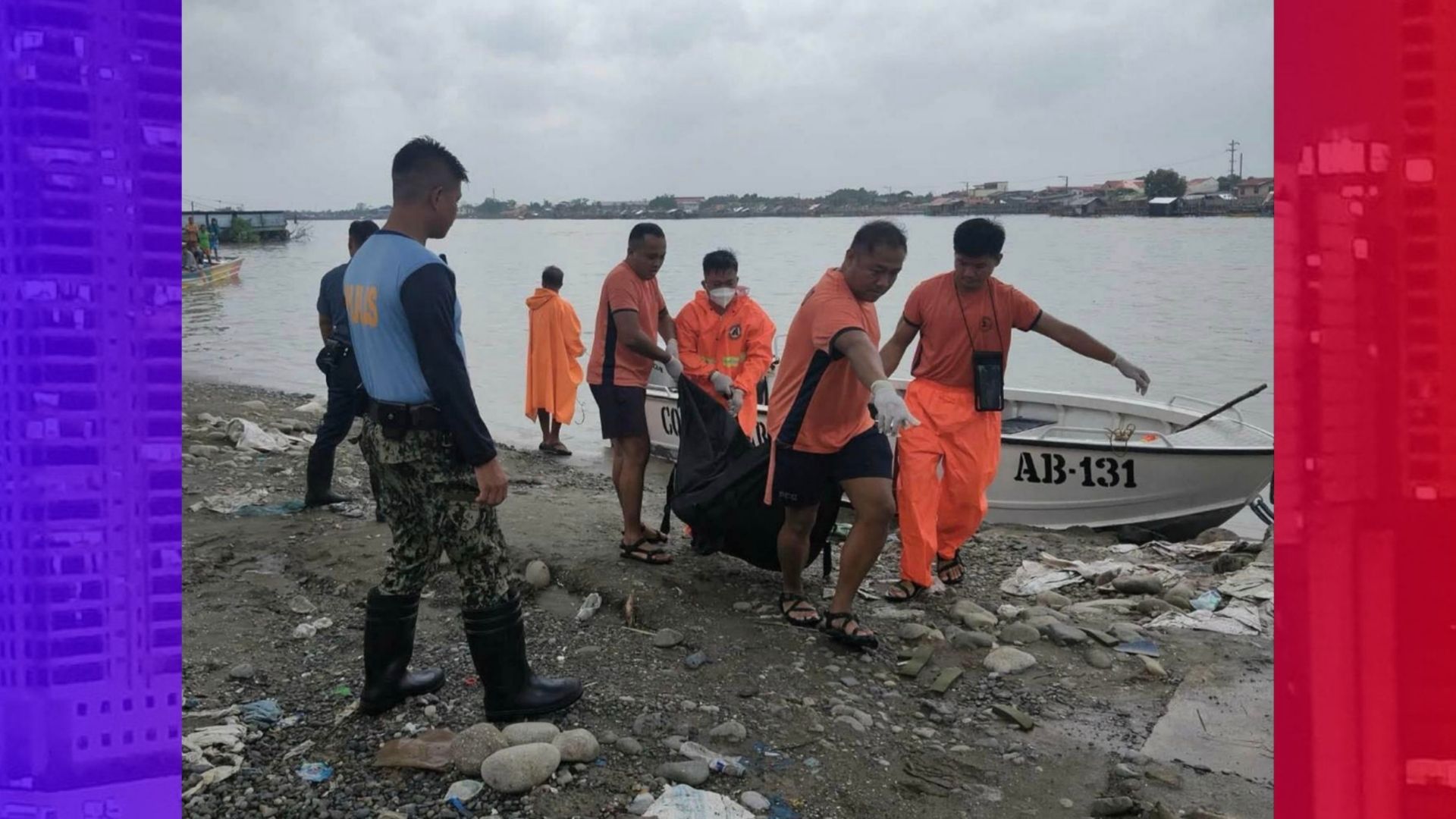 Isa sa mga sakay ng sasakyang inanod sa Tarlac River natagpuan sa Pangasinan