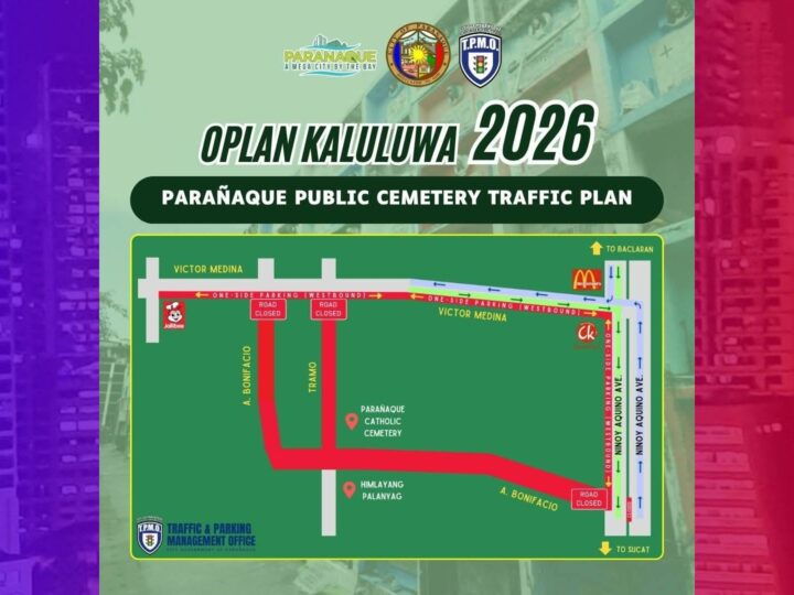 Parañaque LGU naglabas ng traffic plan para sa Undas