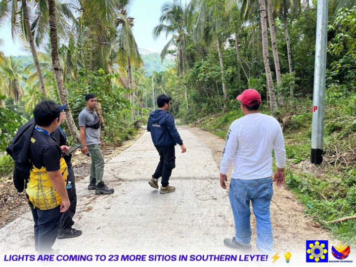 23 pang sitio sa Southern Leyte mapapailawan na ayon sa DOE